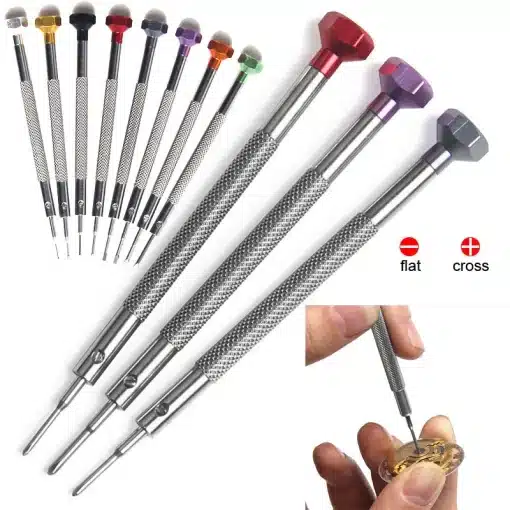 0.6-2.0mm Alloy Stainless Steel Screwdriver for Watch...