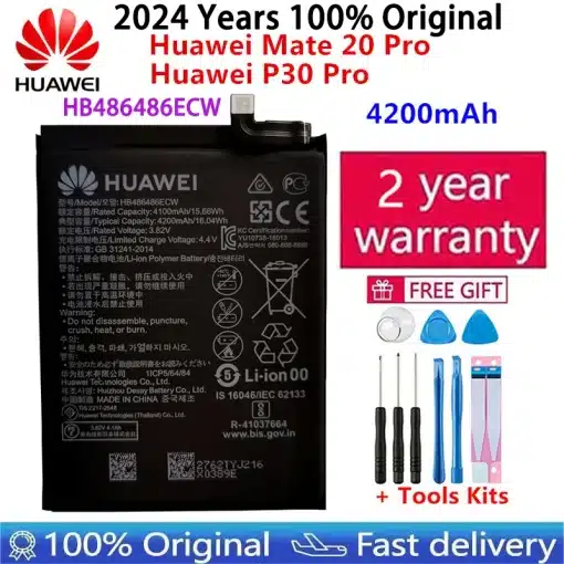 2024 100% Original High Quality 4200mAh HB486486ECW...