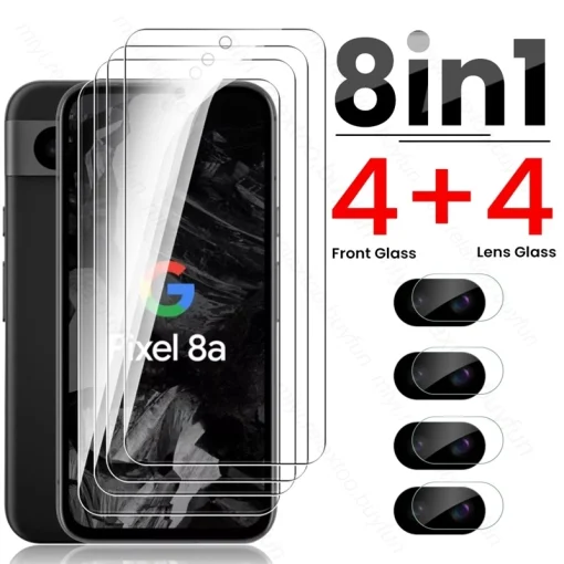 8 In 1 Tempered Glass For Google...