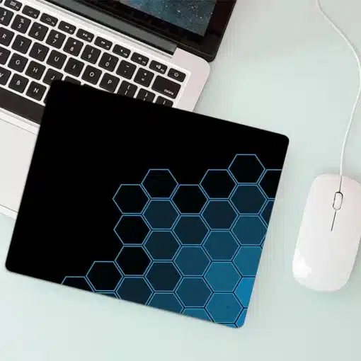 Anime Hexagonal Honeycomb Mouse Pad Gaming Accessories...