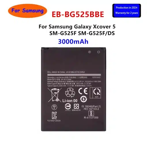 Brand New EB-BG525BBE 3000mAh Battery For Samsung...