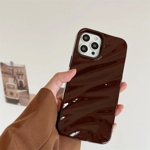 Fashion Ripple Phone Case For iPhone 16...