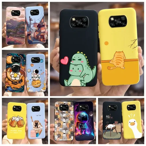 For Xiaomi Poco X3 Pro Case Cute...