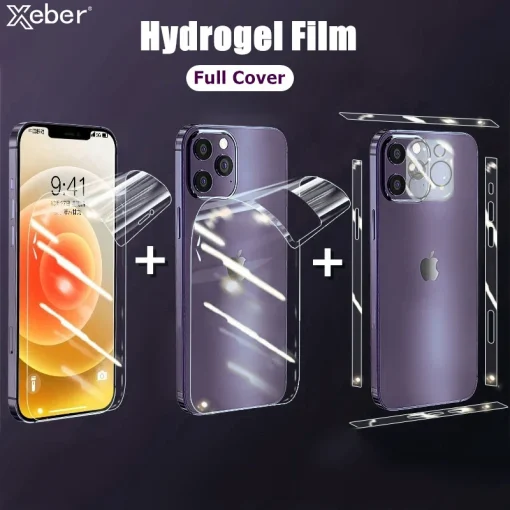 Full Body Hydrogel Film For iPhone 16...