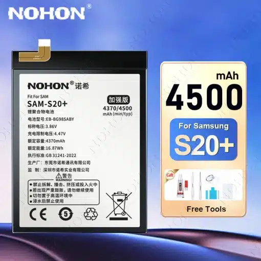 NOHON EB-BG985ABY Phone Battery for Samsung Galaxy...