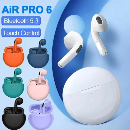 Original Air Pro 6 TWS Wireless Bluetooth...