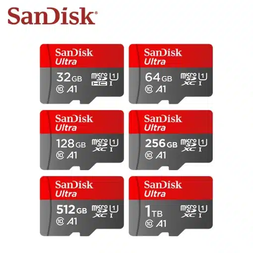 Original SanDisk Micro SD Card C10 32GB...