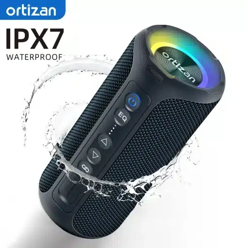 Ortizan Bluetooth Speakers 40W Enhanced Bass Portable...