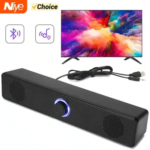 PC Soundbar Wired and Wireless Bluetooth Speaker...