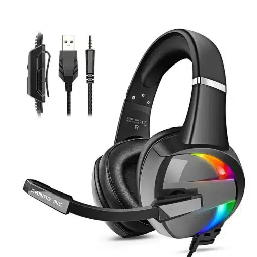 RGB Gaming Headset with Noise Canceling Microphone...