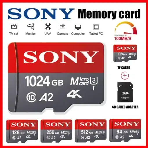 SONY Micro SD Card Memory Class 10...