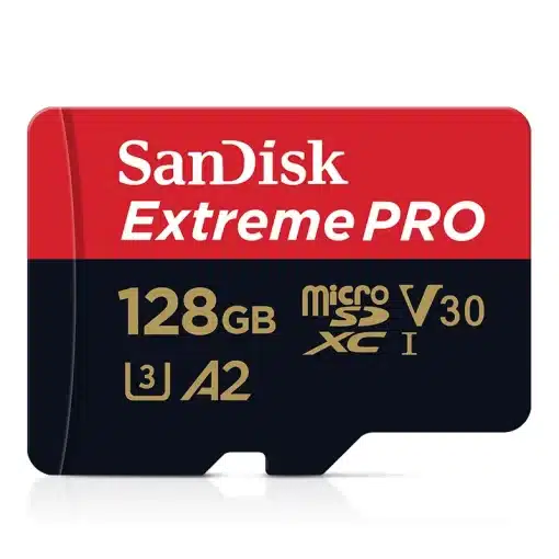 SanDisk Extreme Pro Flash 128GB Card Micro...