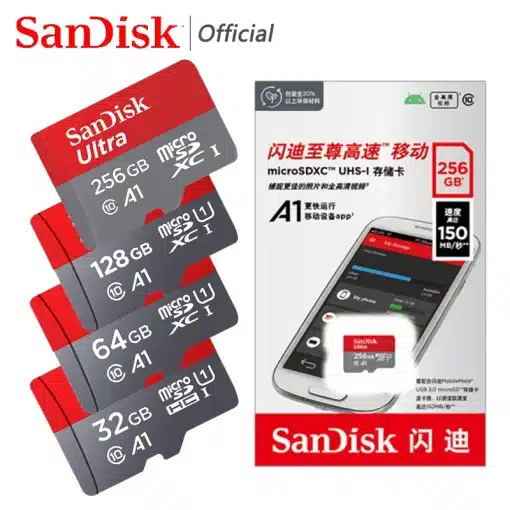 Sandisk Ultra Micro SD 128GB 32GB U1...