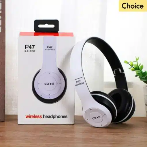 Stereo P47 Headset 5.0 Bluetooth Headset Folding...