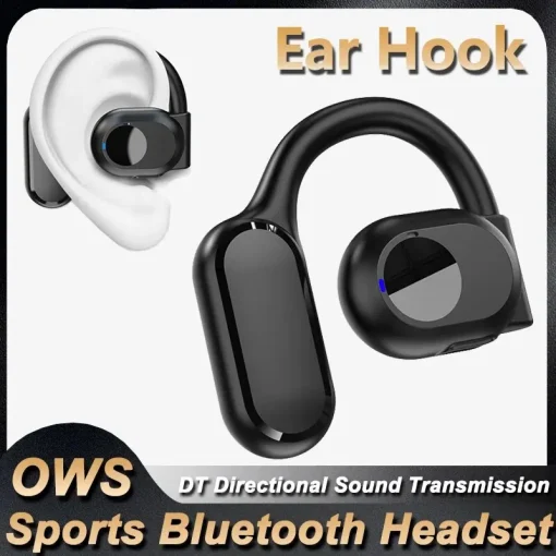 Wireless Headphones Bluetooth Headset With Microphone Bone...