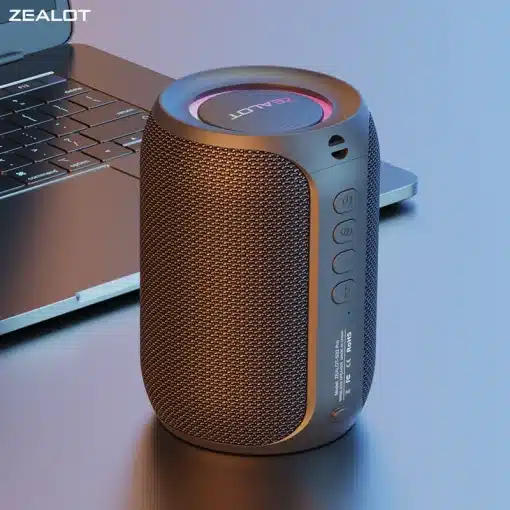 Zealot-S32PRO Powerful Bluetooth Speaker, Bass Wireless, LED...