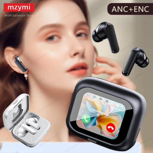 mzymi Full In Touch Screen Headphone ANC...